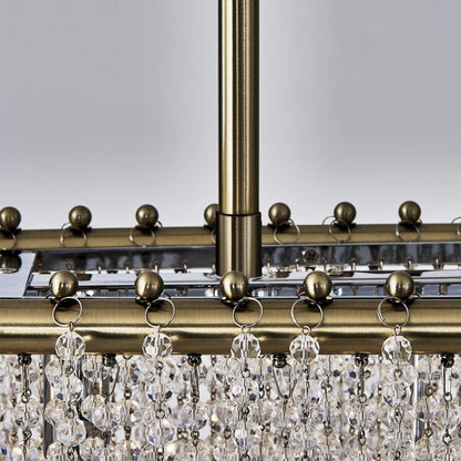 Farfalle Linear Pendant Light in Detail.