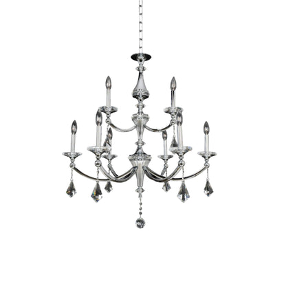 Floridia Chandelier in Chrome (9-Light).