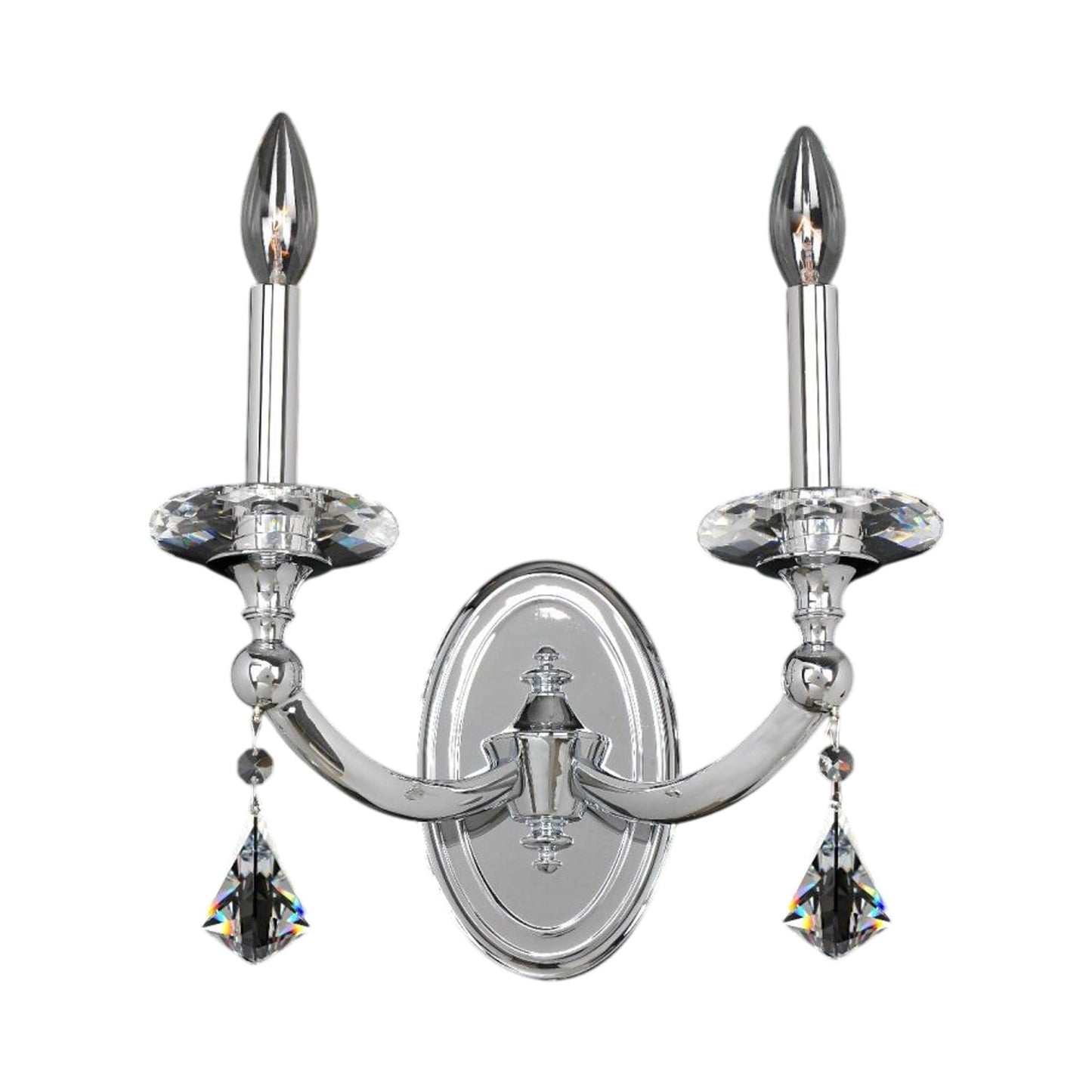 Floridia Wall Light in Chrome.