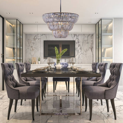 Fontana Pendant Light in dining room.