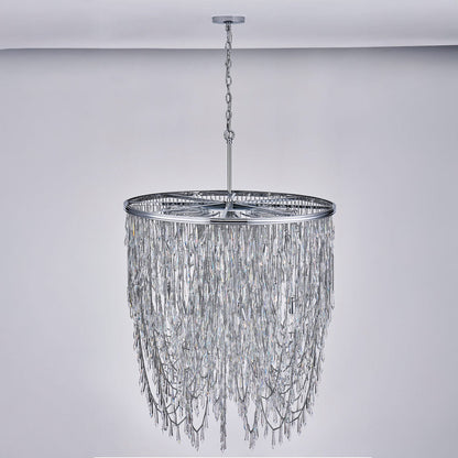 Frangia Chandelier in Detail.