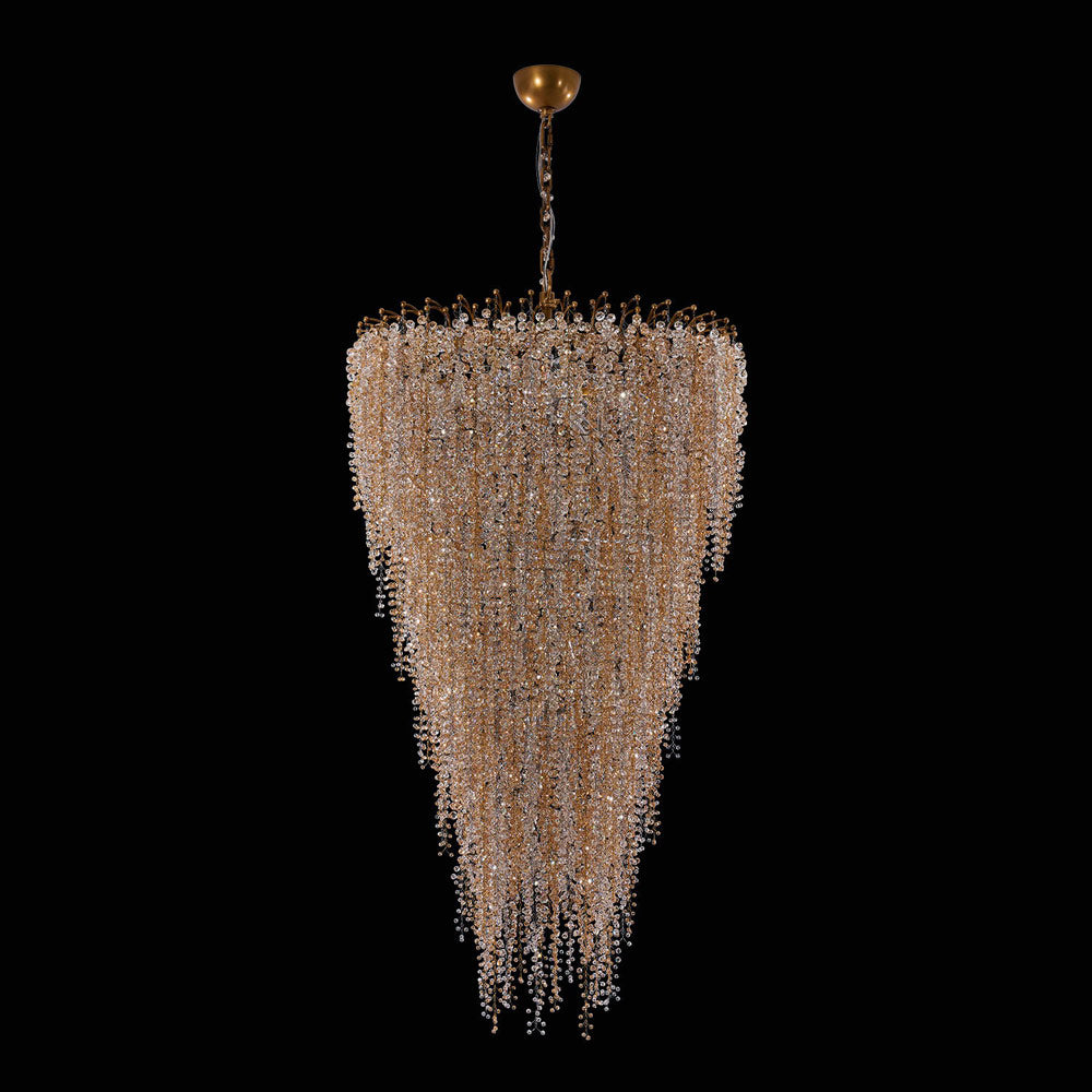 Fuji Foyer Chandelier in Detail.