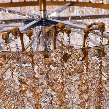 Fuji Foyer Chandelier in Detail.