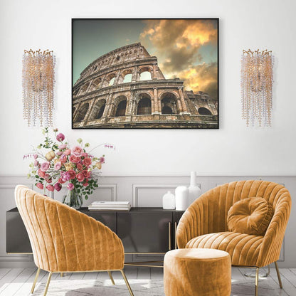 Fuji Wall Light in living room.