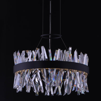 Glacier LED Chandelier in Detail.