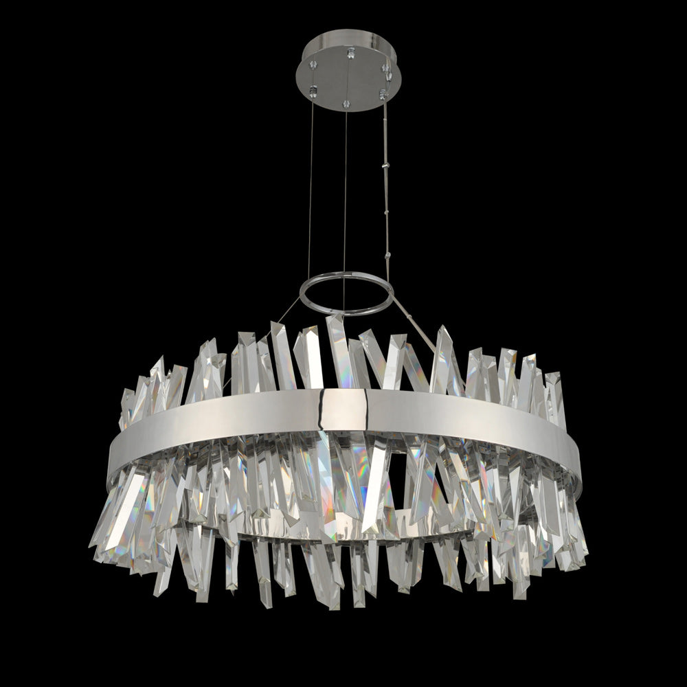 Glacier LED Chandelier in Detail.