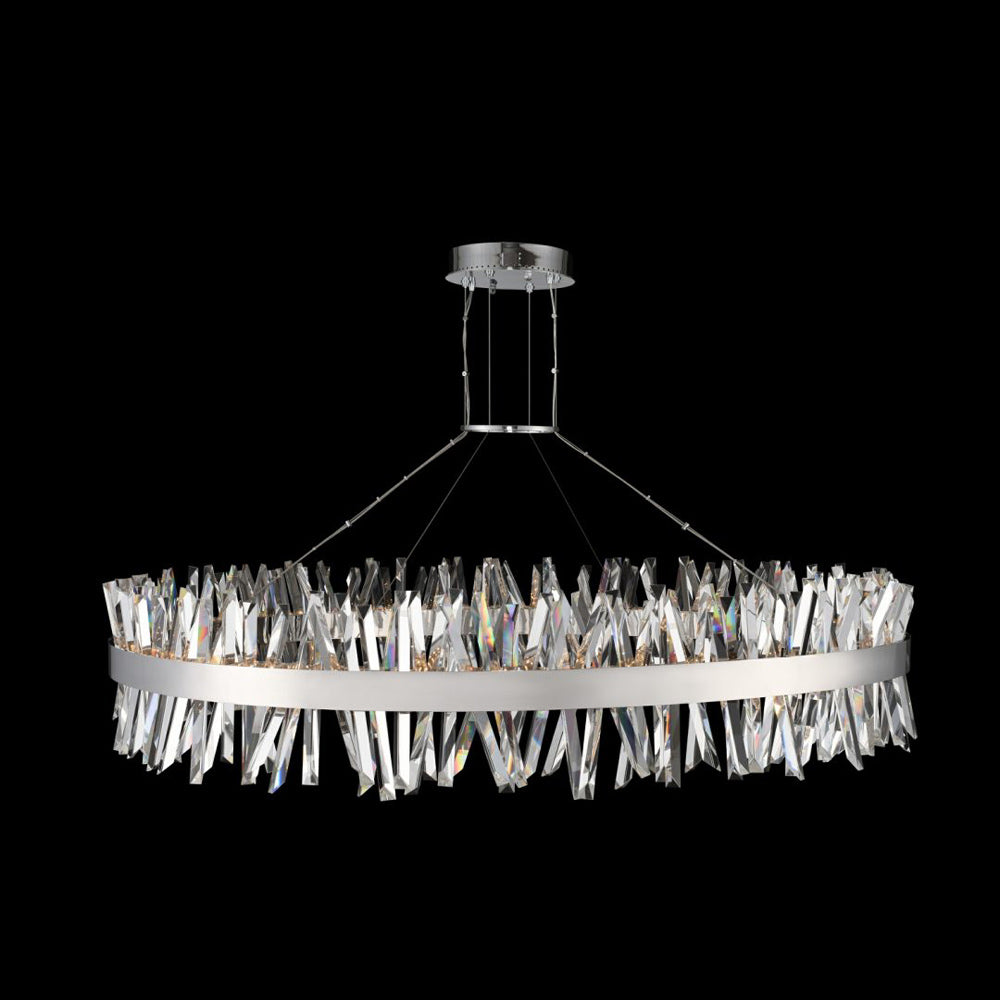 Glacier LED Chandelier in Detail.