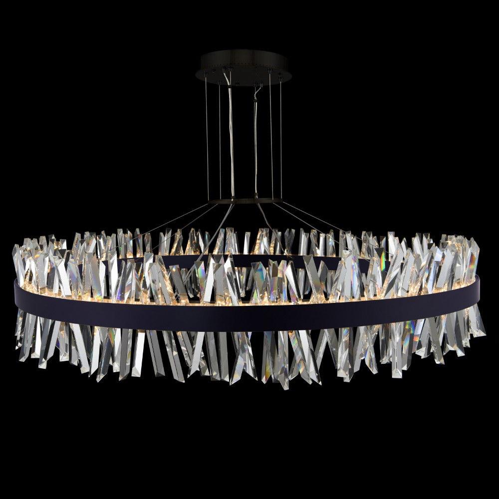 Glacier LED Chandelier in Detail.