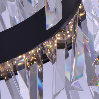 Glacier LED Chandelier in Detail.