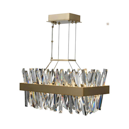 Glacier Linear LED Pendant Light.