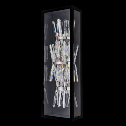 Glacier Outdoor LED Wall Light in Detail.