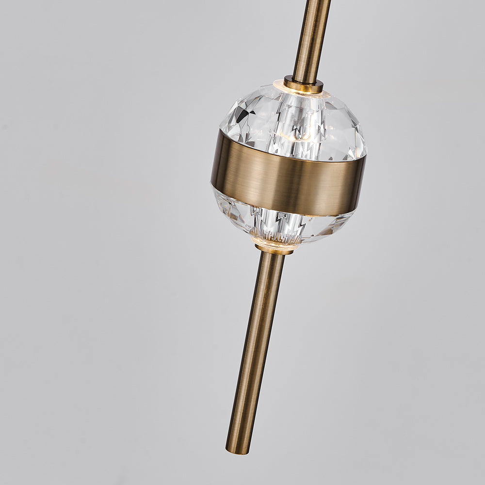 Goccia LED Chandelier in Detail.