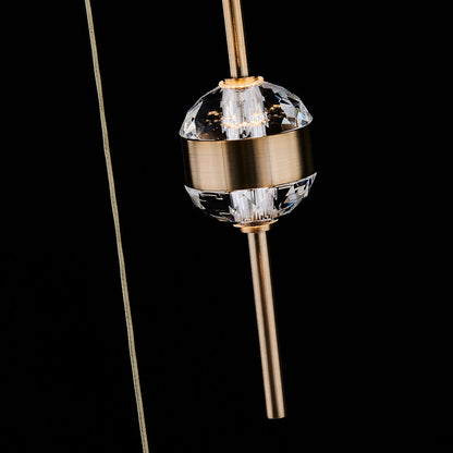 Goccia LED Chandelier in Detail.