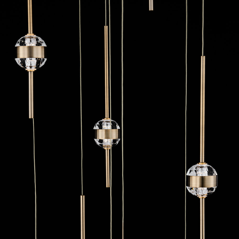 Goccia LED Chandelier in Detail.