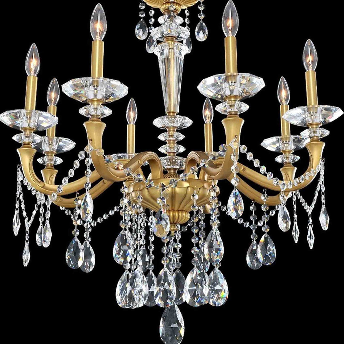 Jolivet Chandelier in Detail.