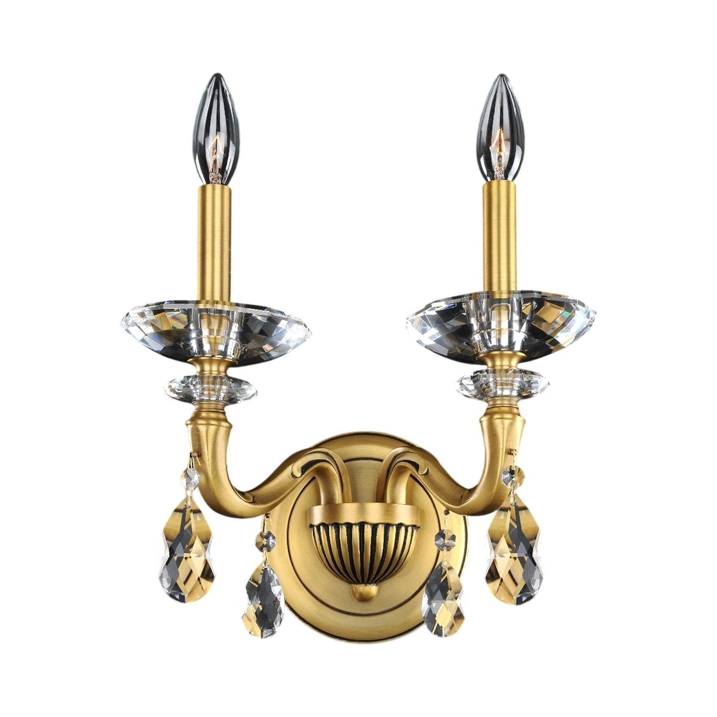 Jolivet Wall Light in Historic Brass.