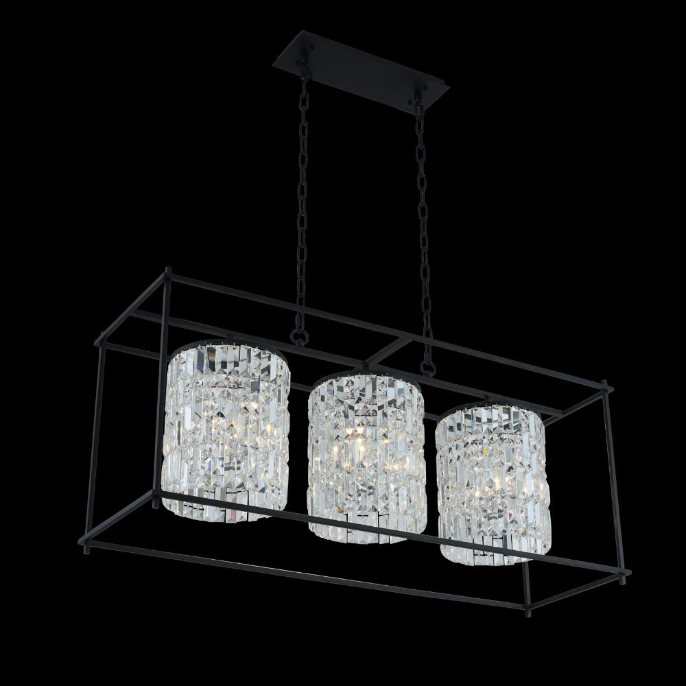Joni Linear Pendant Light in Detail.
