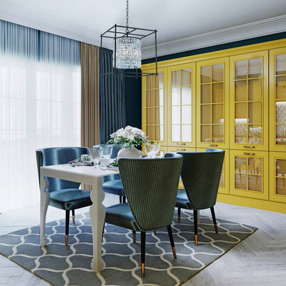 Joni Pendant Light in dining room.