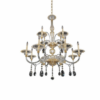 La Rosa Chandelier (12-Light).