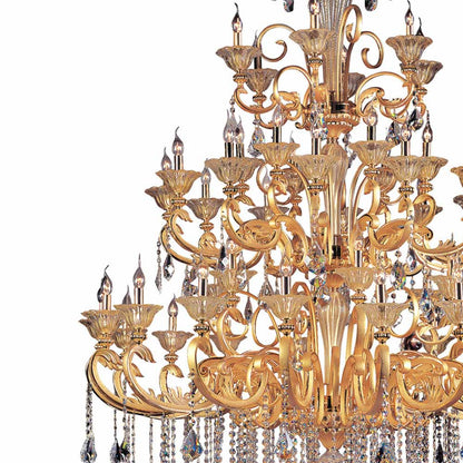 Legrenzi Tiered Chandelier in Detail.