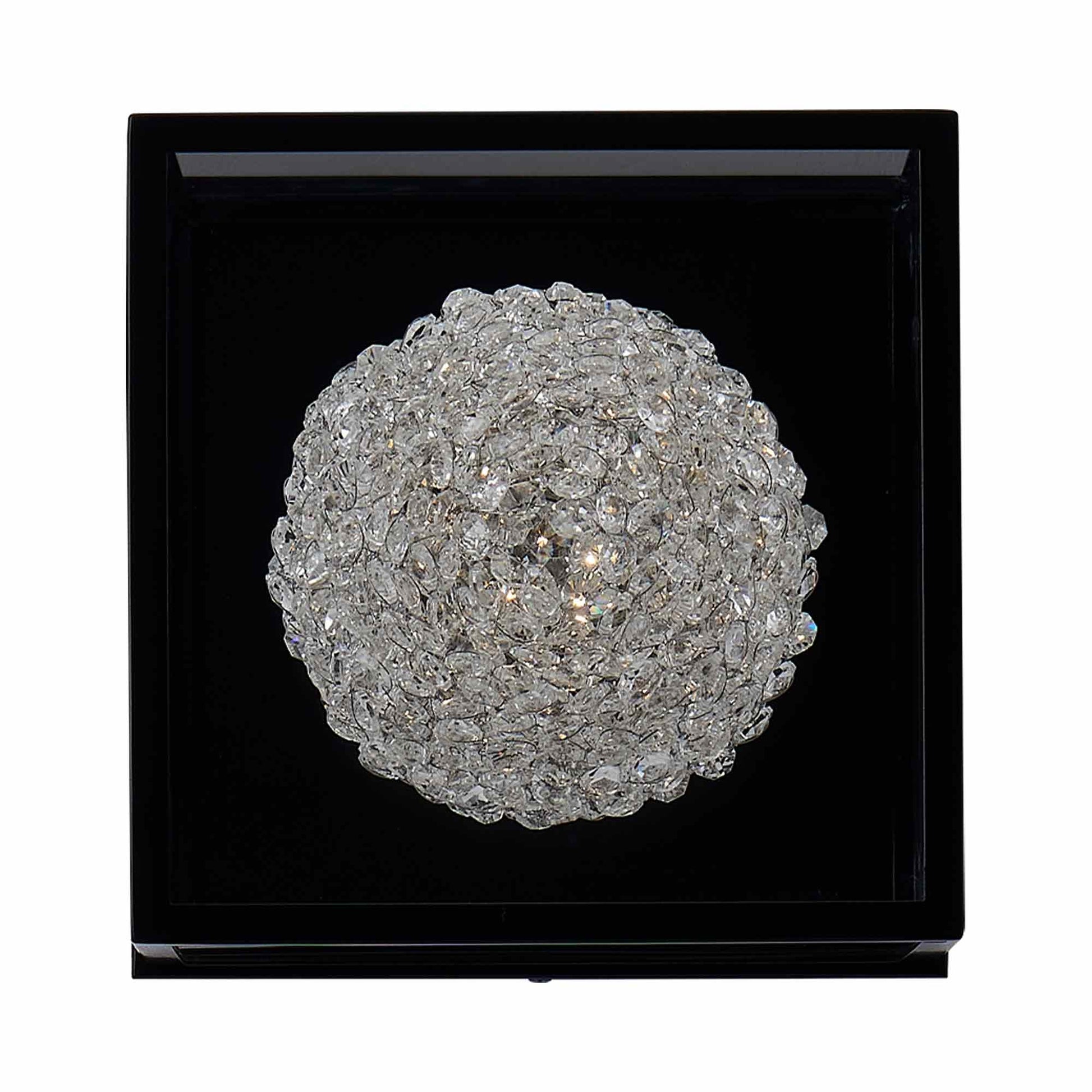 Lina Globe Outdoor LED Wall Light (10-Inch).