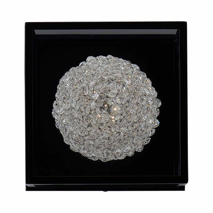 Lina Globe Outdoor LED Wall Light (10-Inch).