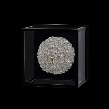 Lina Globe Outdoor LED Wall Light in Detail.