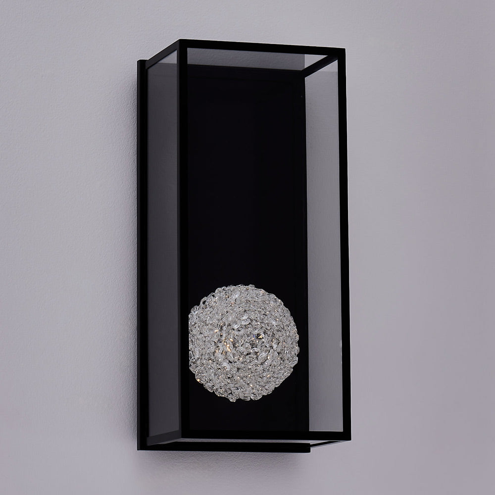 Lina Globe Outdoor LED Wall Light in Detail.