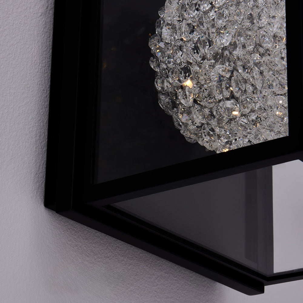 Lina Globe Outdoor LED Wall Light in Detail.