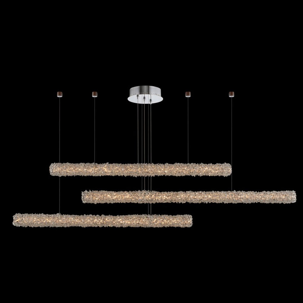 Lina Multi Light Linear LED Pendant Light in Detail.