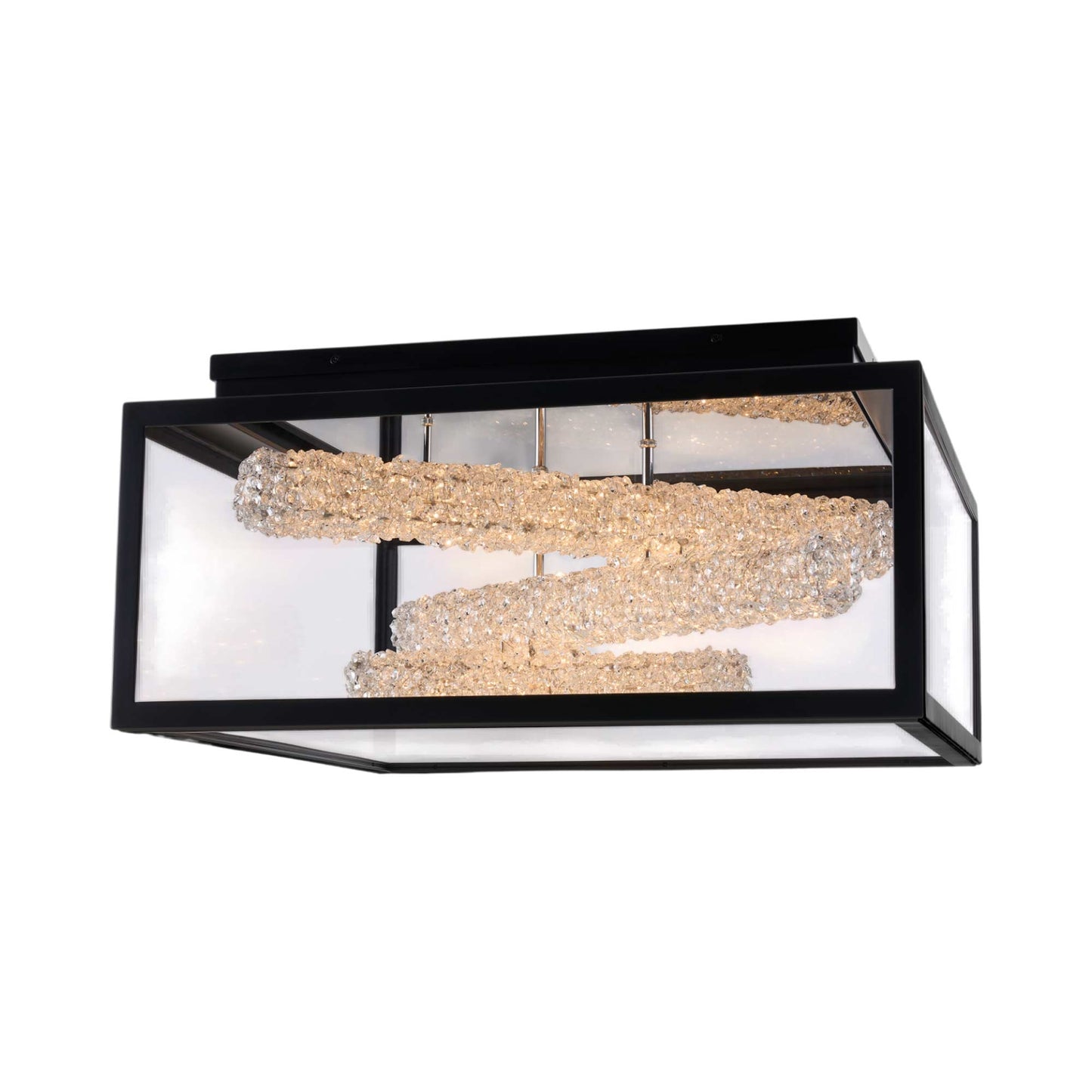 Lina Outdoor LED Flush Mount Ceiling Light (24-Inch).