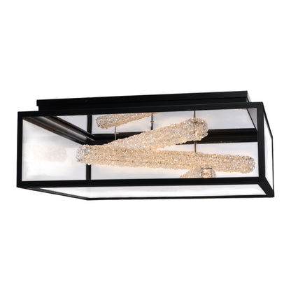 Lina Outdoor LED Flush Mount Ceiling Light (32-Inch).