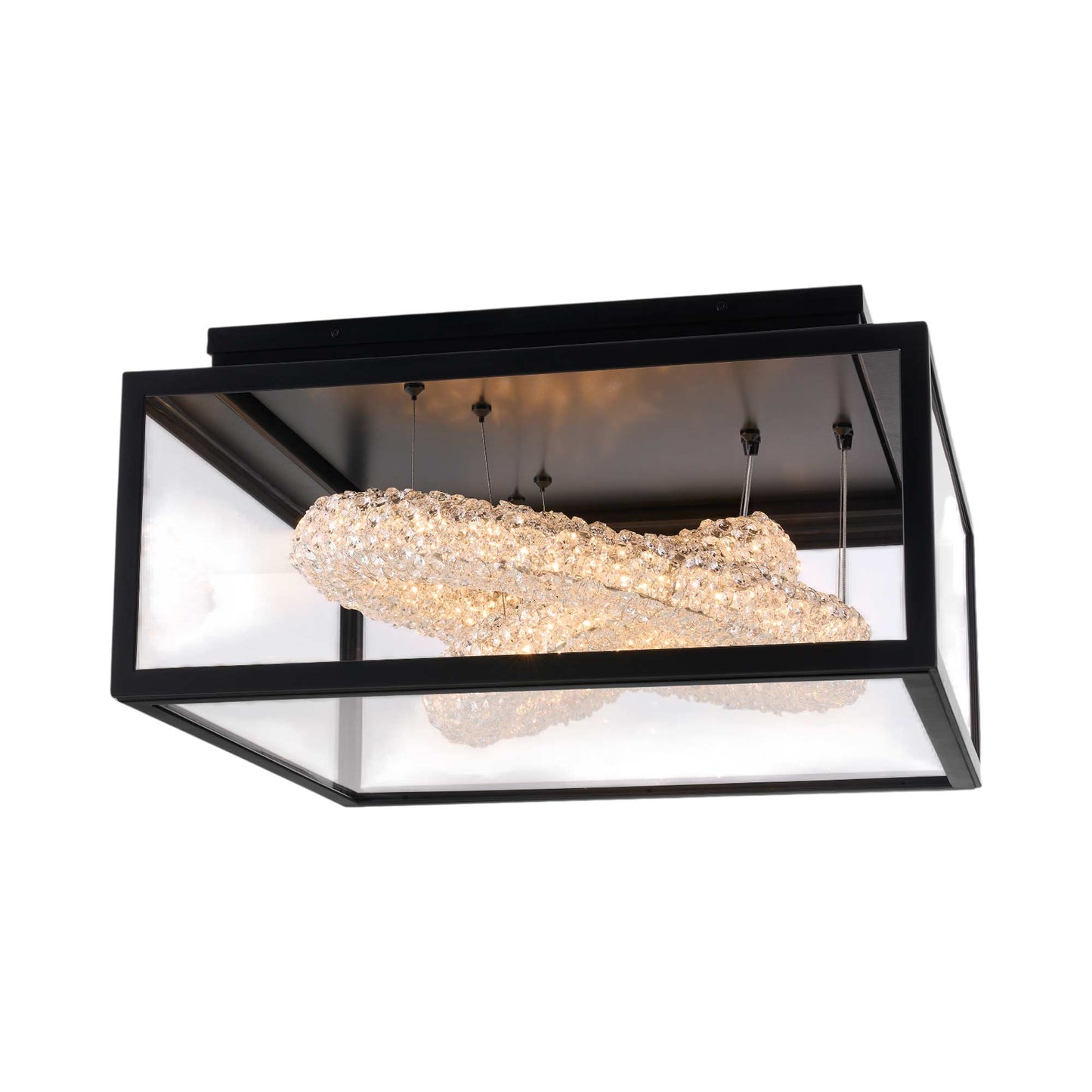 Lina Ring Outdoor LED Flush Mount Ceiling Light (24-Inch).