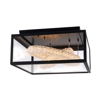 Lina Ring Outdoor LED Flush Mount Ceiling Light.