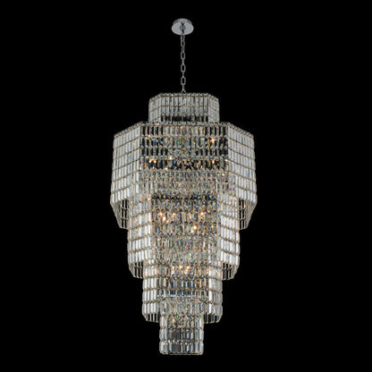 Livelli Foyer Chandelier in Detail.