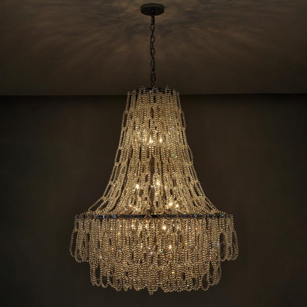 Loops Chandelier in Detail.