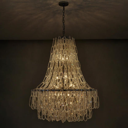 Loops Chandelier in Detail.