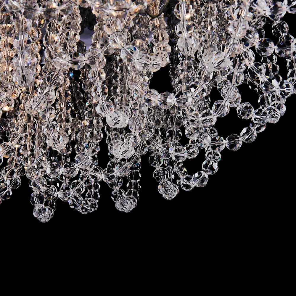 Loops Flush Mount Ceiling Light in Detail.