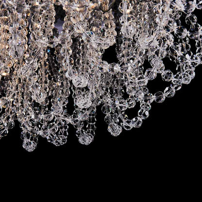 Loops Flush Mount Ceiling Light in Detail.