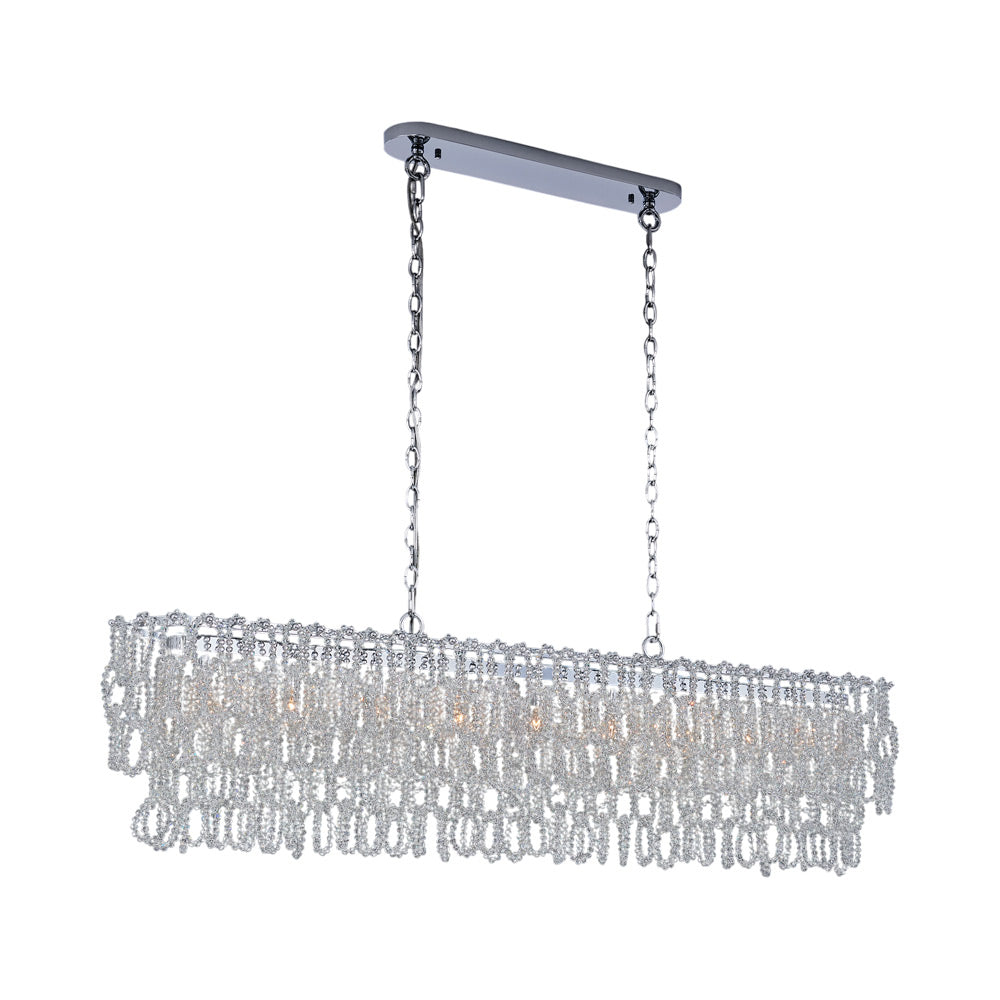 Loops Linear Pendant Light.