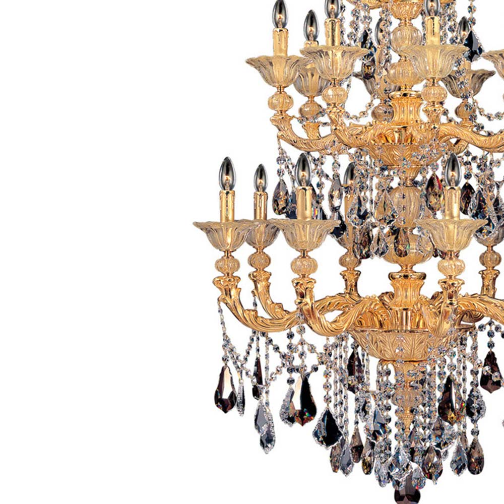 Mendelssohn Tiered Chandelier in Detail.
