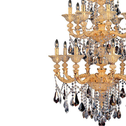 Mendelssohn Tiered Chandelier in Detail.