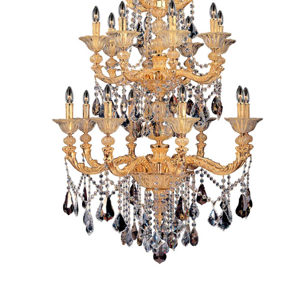 Mendelssohn Tiered Chandelier in Detail.