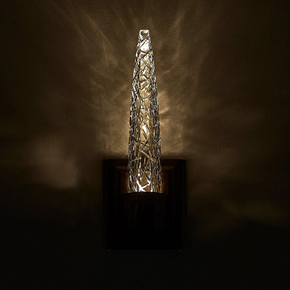 Mezza Outdoor Single LED Wall Light in Detail.