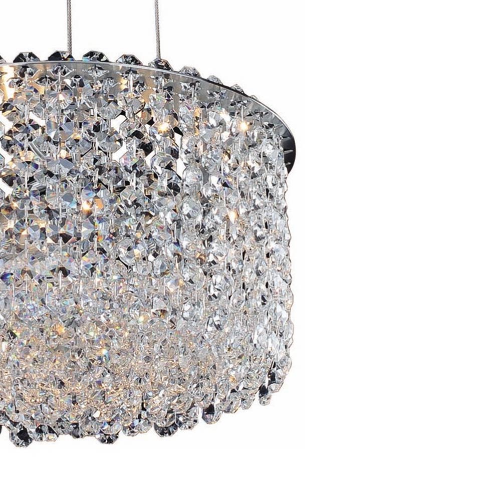 Milieu Metro Chandelier in Detail.