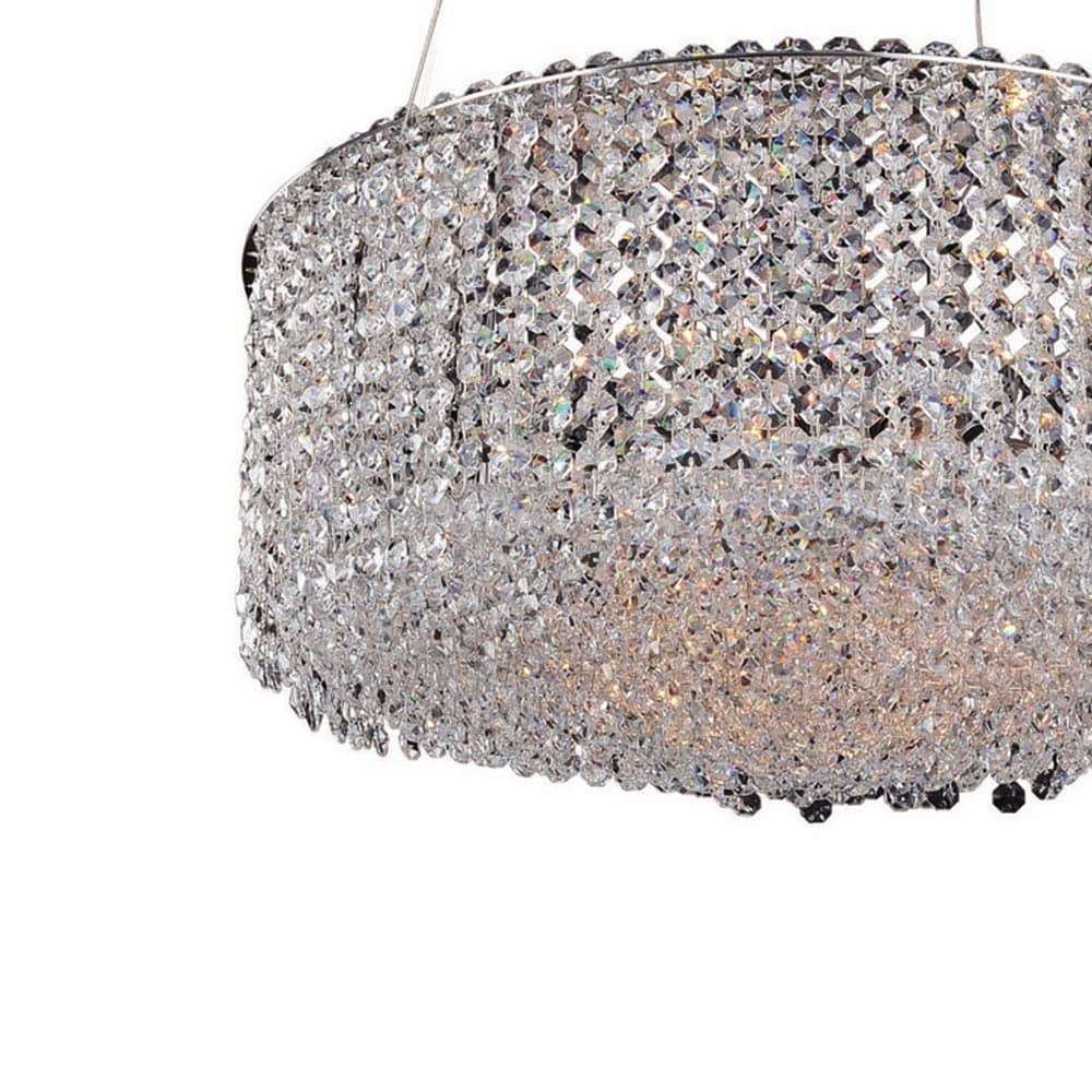 Milieu Metro Chandelier in Detail.