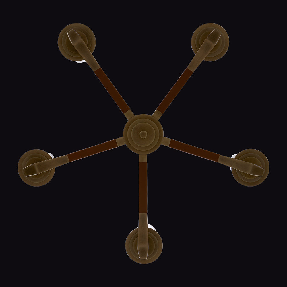 Misto LED Chandelier in Detail.