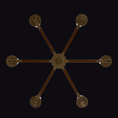 Misto LED Chandelier in Detail.