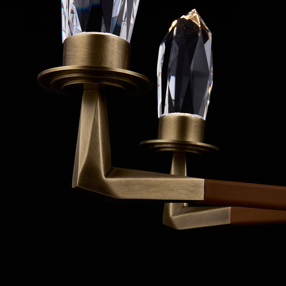 Misto LED Chandelier in Detail.