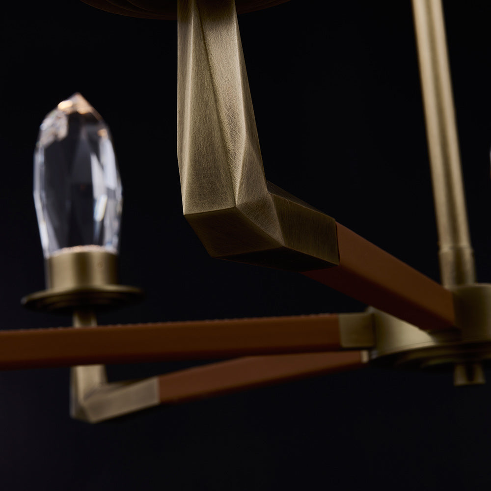 Misto LED Chandelier in Detail.